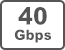 �`�B���x40Gbps